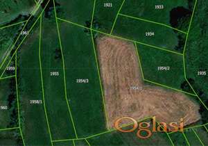 Njive - parcele - zemljište, 5 komada